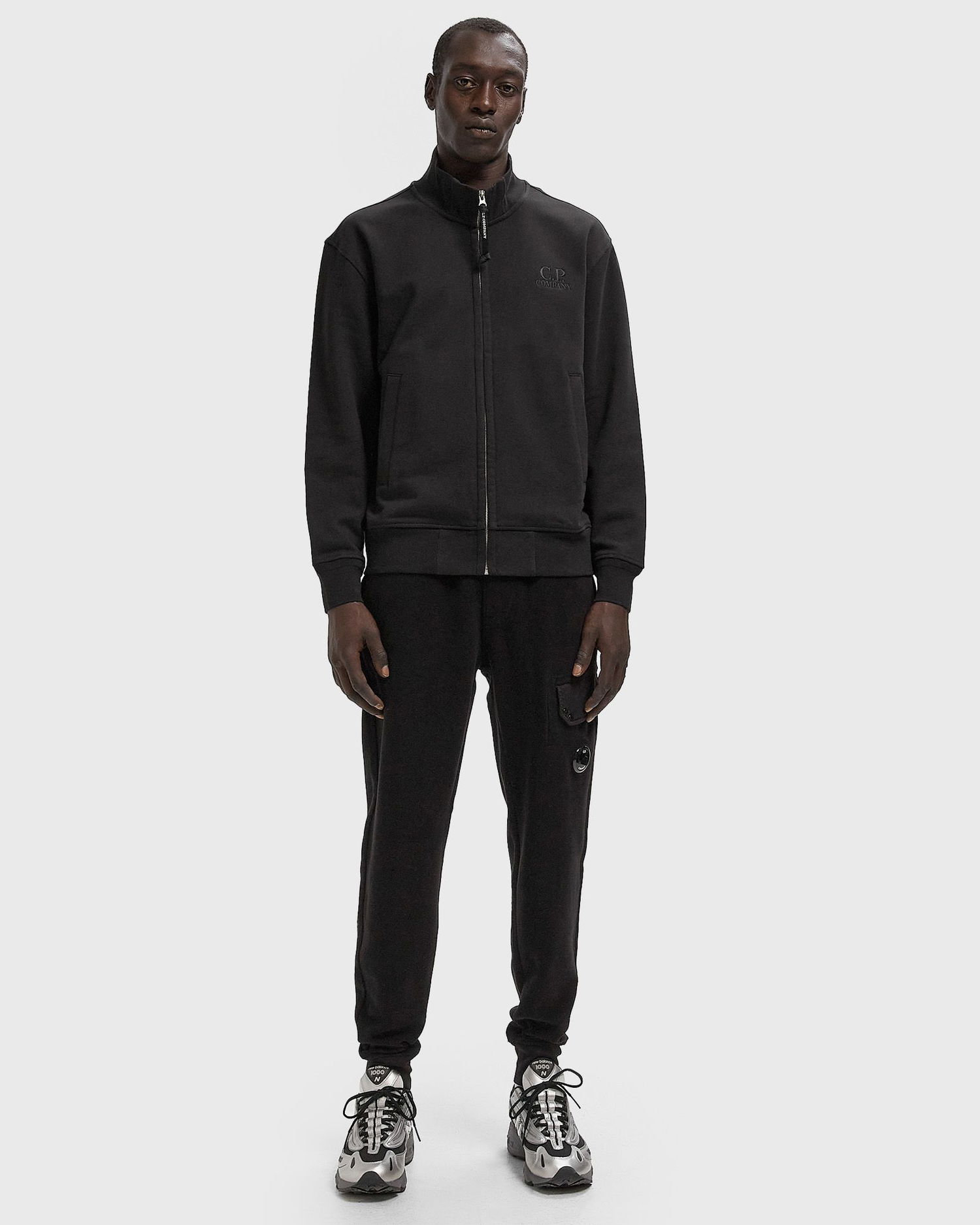 Tepláky C.P. Company Fleece Jogging Pants Čierna | 19CMSP308A006614G-999, 1