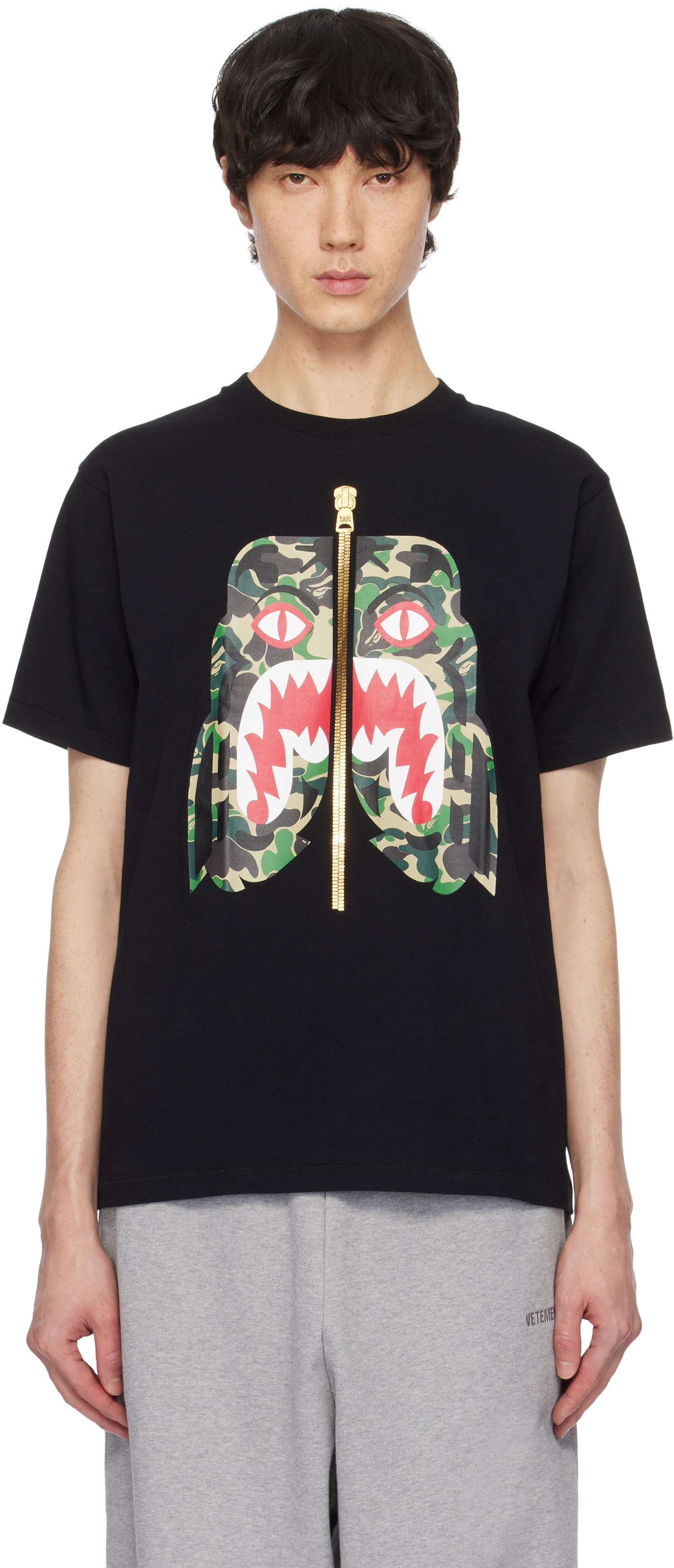 Tričko BAPE Camo Tiger Graphic T-Shirt Čierna | 001TEK801008M, 0