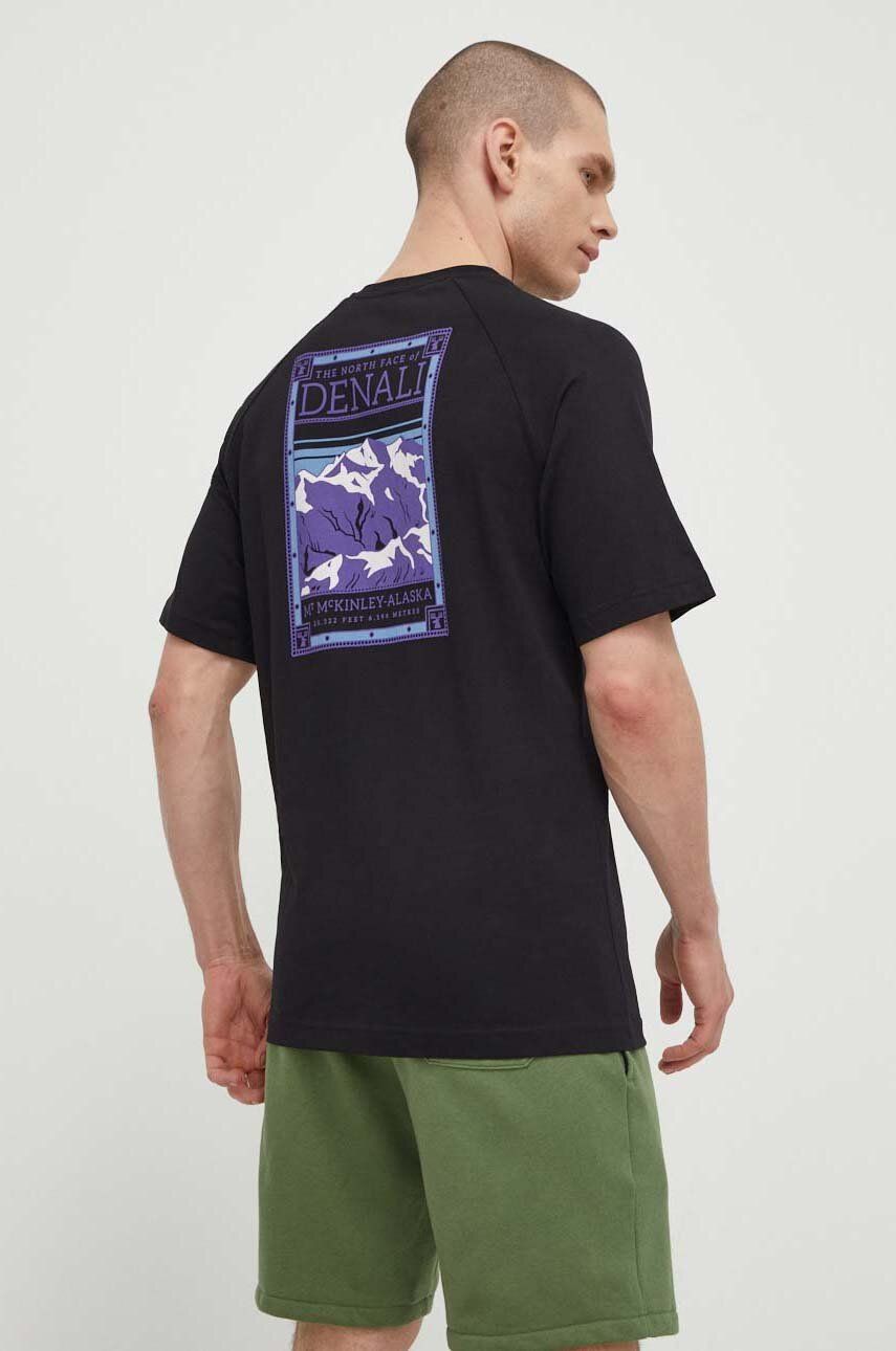 Tričko The North Face The North Face Denali Graphic T-Shirt Čierna | NF0A87NUJK31, 0