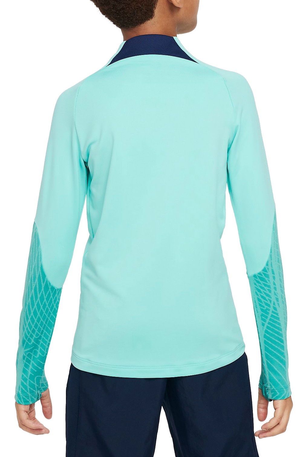 Tričko Nike Nike Dri-FIT Strike Drill Top Tyrkysová | fd0313-349, 1