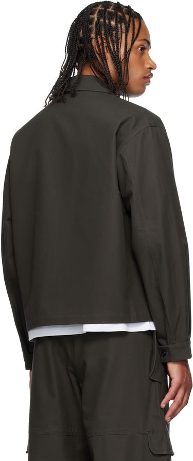 Bunda sage NATION Sage Nation Index Cotton Twill Jacket Zelené | S118 INDEX JACKET COTTON TWILL, 2