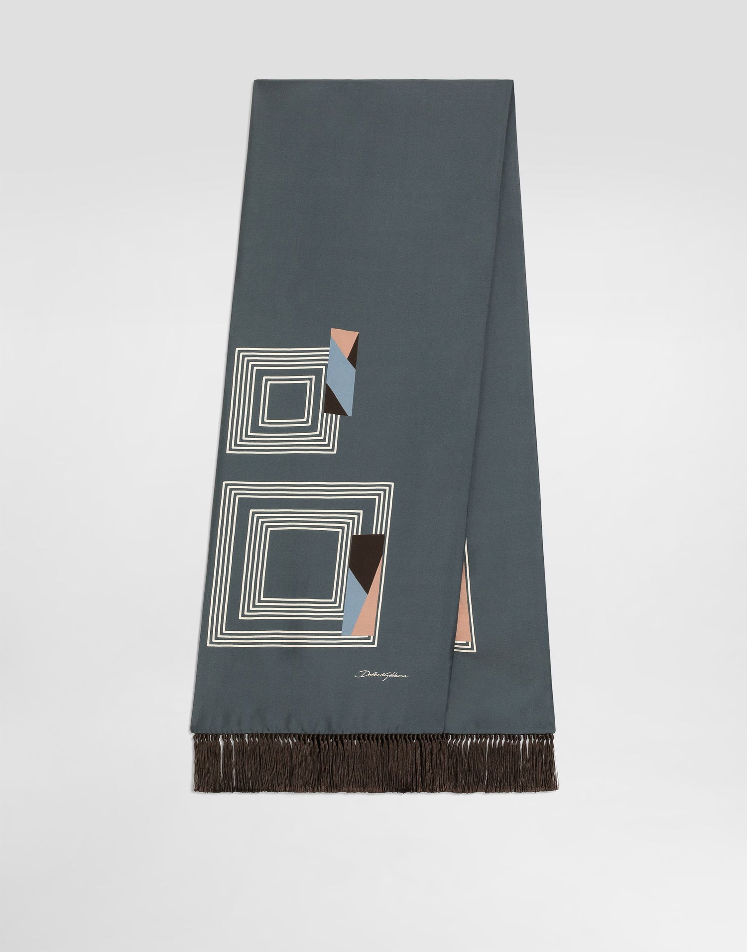 Šál Dolce & Gabbana Vintage-print Twill Scarf Rôznofarebný | GQ386EG0WWWN9299, 0