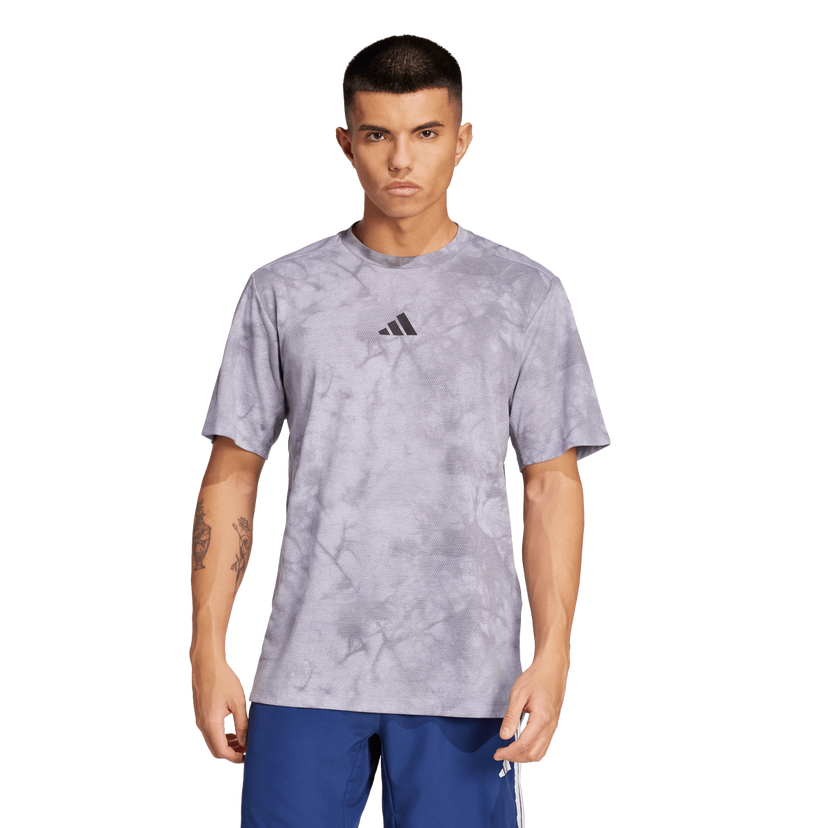 Tričko adidas Originals Power Patterned Performance T-Shirt Šedá | JP3342
