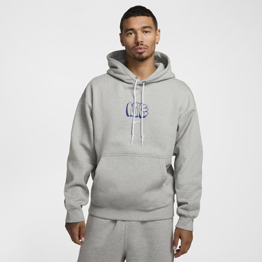 Mikina Nike Fleece Hoodie With Hood Šedá | HQ4181-063, 2