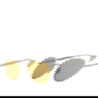 Slnečné okuliare Bottega Veneta Bottega Veneta BV1396S Round Sunglasses Metalická | BV1396S-001, 0