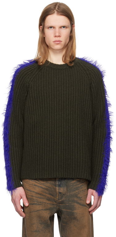 Sveter Diesel K-Tricky Ribbed Knit Sweater Zelené | A16580-0TKAT-5AF, 0