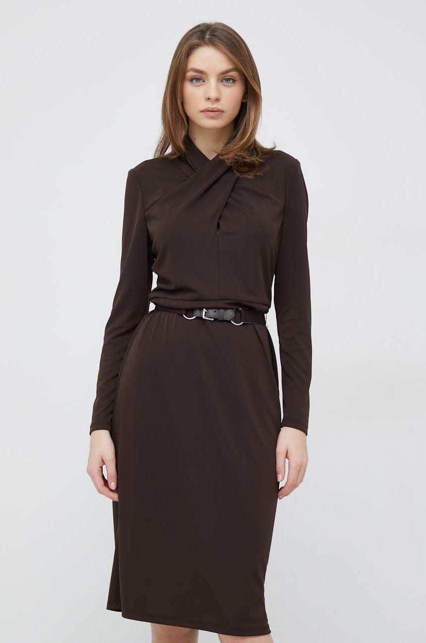 Šaty Polo by Ralph Lauren Dress Hnedá | 250881945, 0