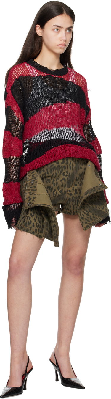 Sukňa Andersson Bell Leopard Pleated Wrap Skort Rôznofarebný | apa830w, 3