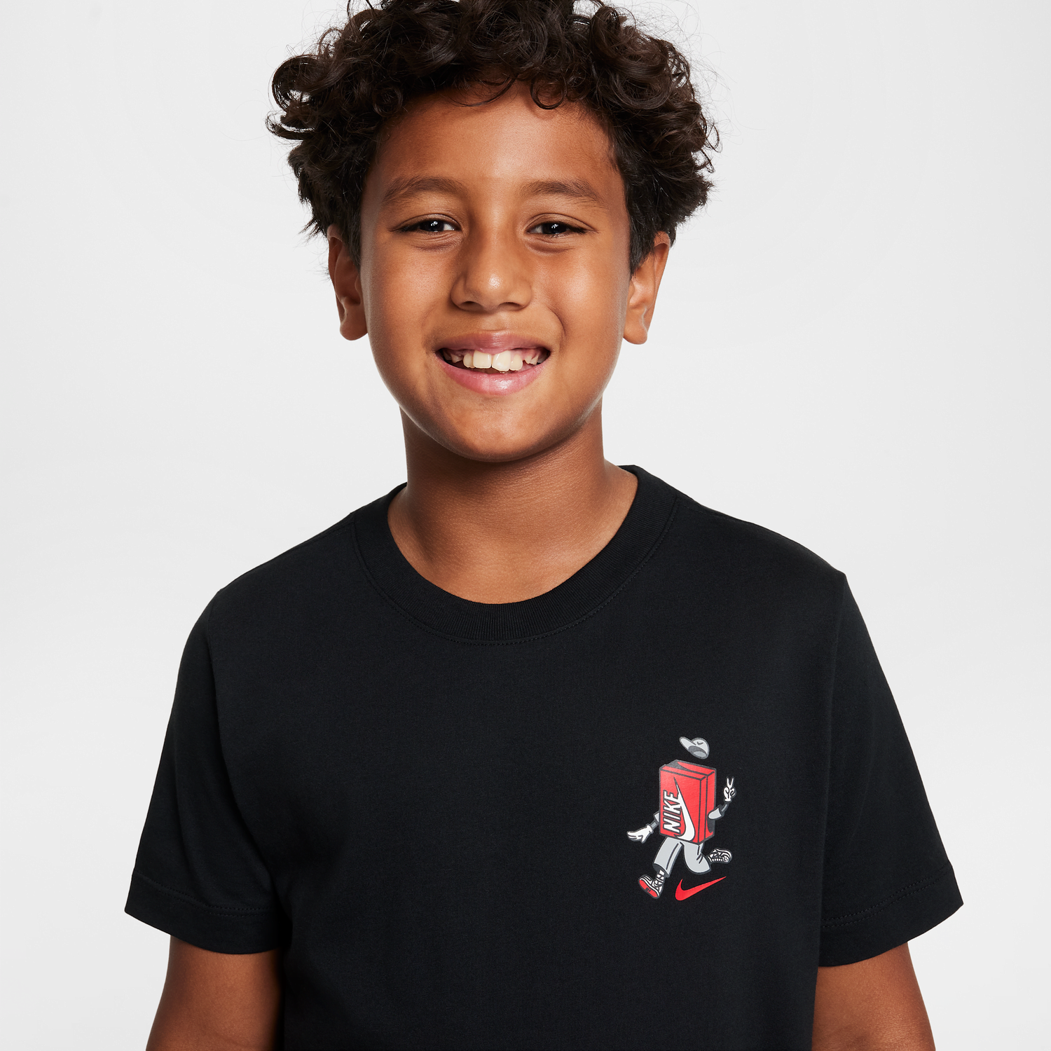 Tričko Nike NSW JDI Music Boy Boxy T-Shirt Čierna | HM5660-010, 1