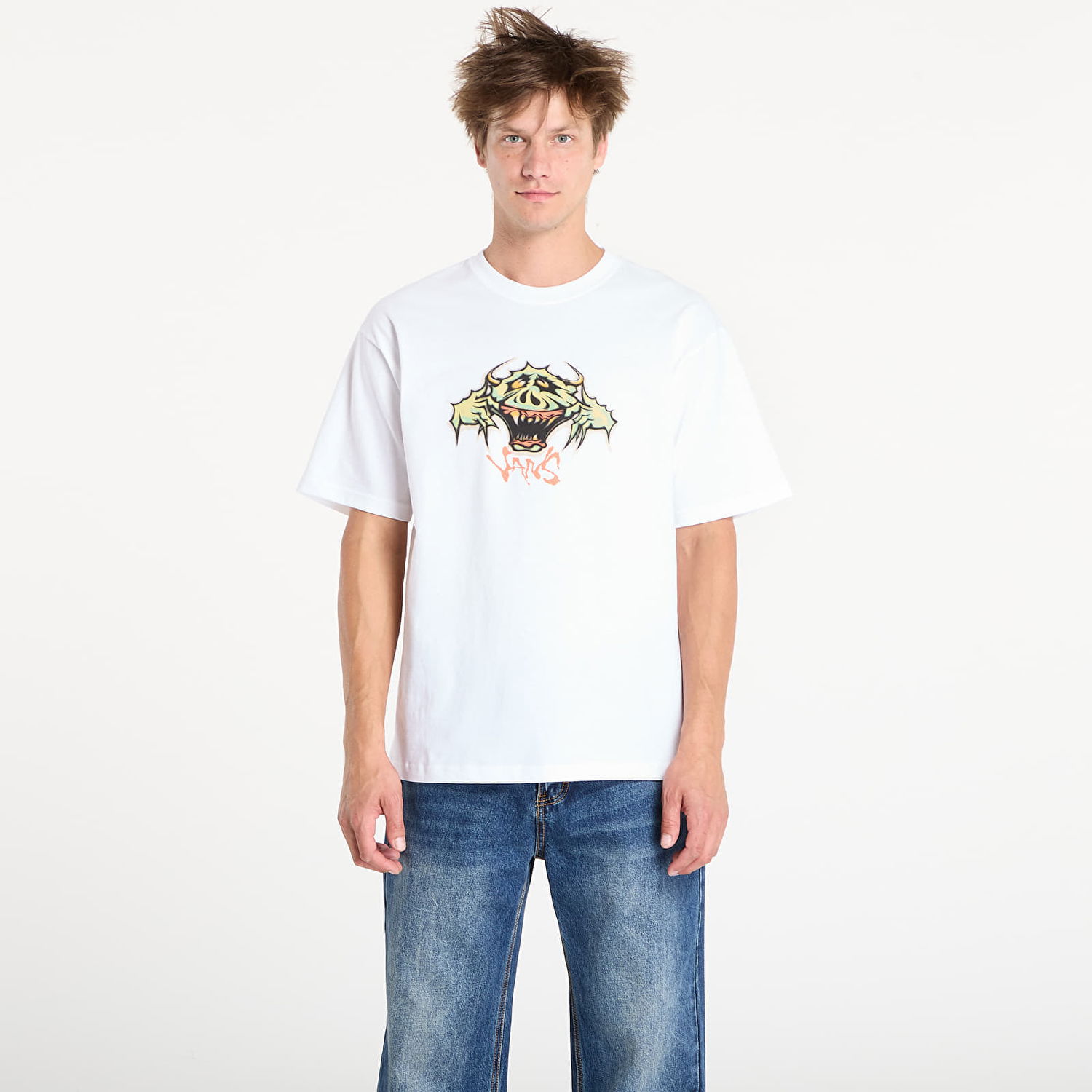 Tričko Vans T-Shirt Goofy Ghoul SS Biela | VN000PDYWHT1, 0
