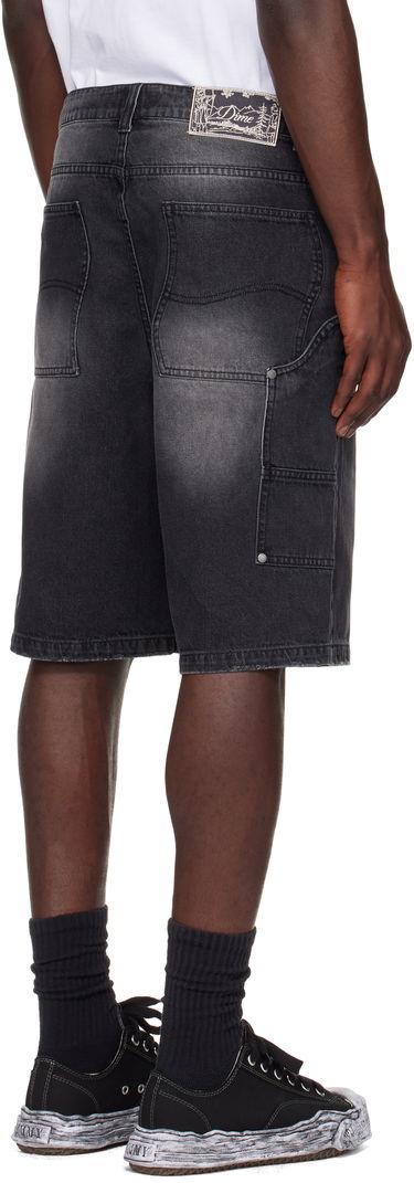 Šortky Dime Dime Carpenter Denim Shorts Čierna | DIMESU2517BLK, 2
