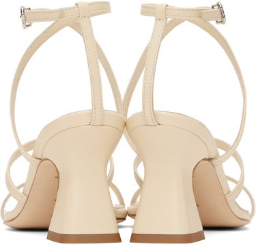Doplnky Aeyde Aeyde Edda Leather Heeled Sandals Béžová | A11-HS-HLMS75CH152-SS25-100-007, 1