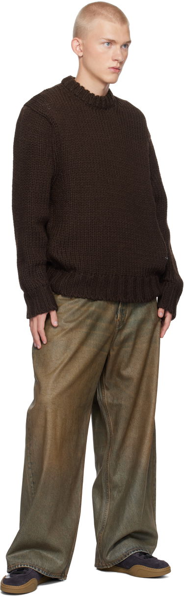 Sveter We11done Chunky Knit Sweater Hnedá | WD-KT3-24-649-U-BR, 3