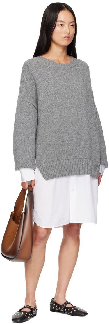 Tote bag Stella McCartney Stella McCartney Logo Slouchy Tote Hnedá | 7B0113WP0462, 3