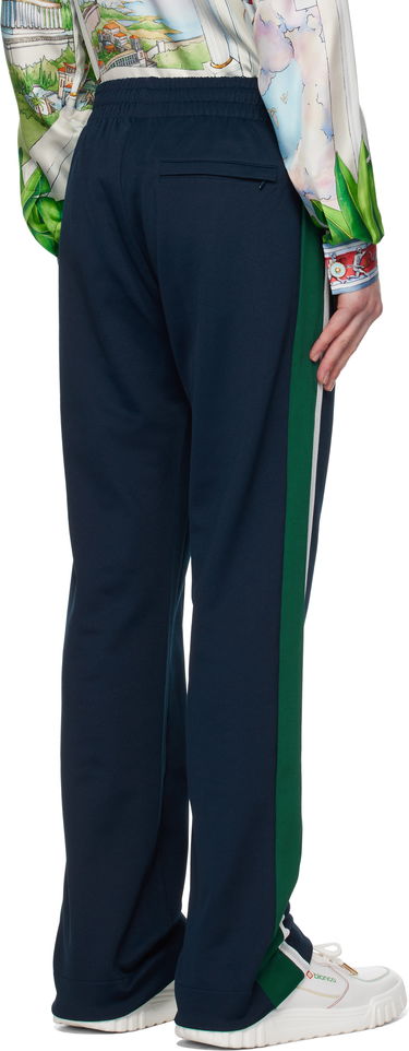 Tepláky Casablanca Casablanca Mesh Tape Track Pants Navy | MPS25-JTR-235-01, 2