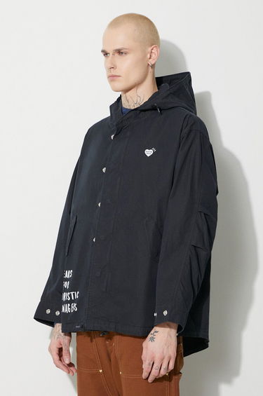 Parka Human Made Hooded Jacket Čierna | HM26JK001, 3