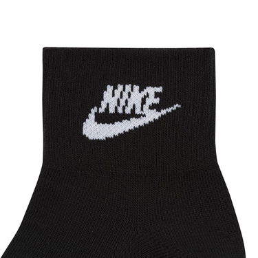 Spodná bielizeň a ponožky Nike Everyday Essential Ankle Socks 3-Pack Čierna | DX5074-010, 2