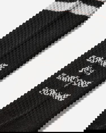 Ponožky Comme des Garçons Logo Stripe Socks Čierna | HO-K502-051 001, 3