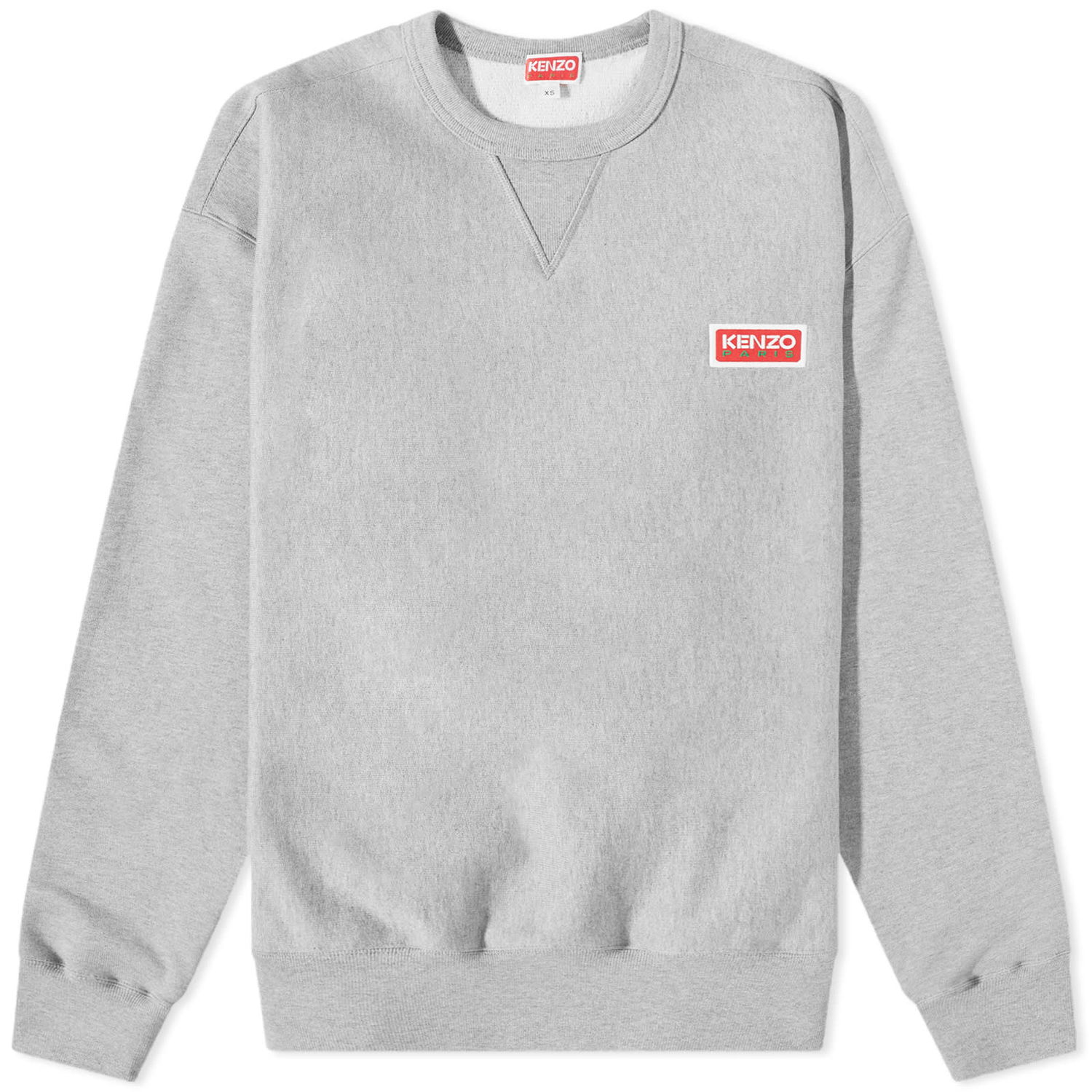 Mikina KENZO Paris Crew Sweat Pearl Grey Šedá | FD65SW0714ME-94, 0