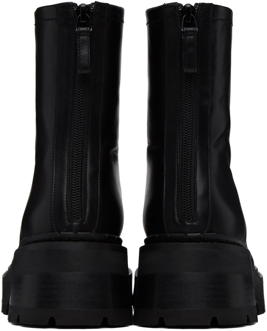 Oblečenie BY FAR BY FAR Alister Leather Ankle Boots Čierna | 22PFALIQBLNAP, 1