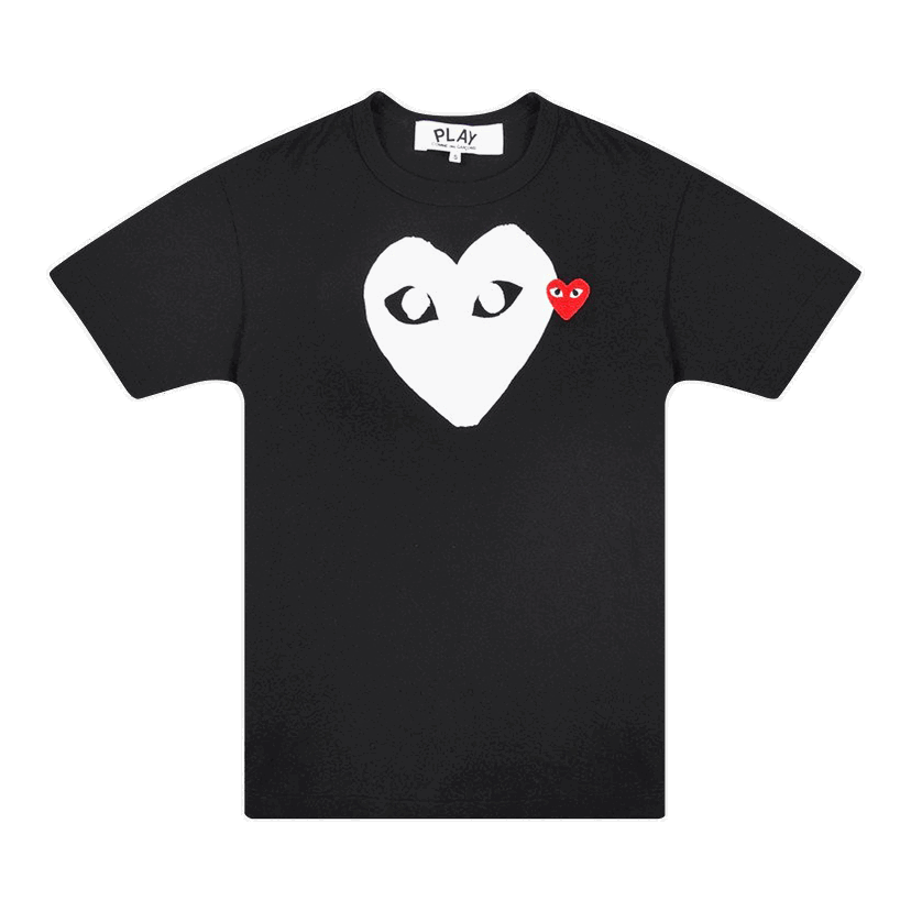 Tričko Comme des Garçons PLAY Emblem Heart T-Shirt Čierna | AZ T116 051 1