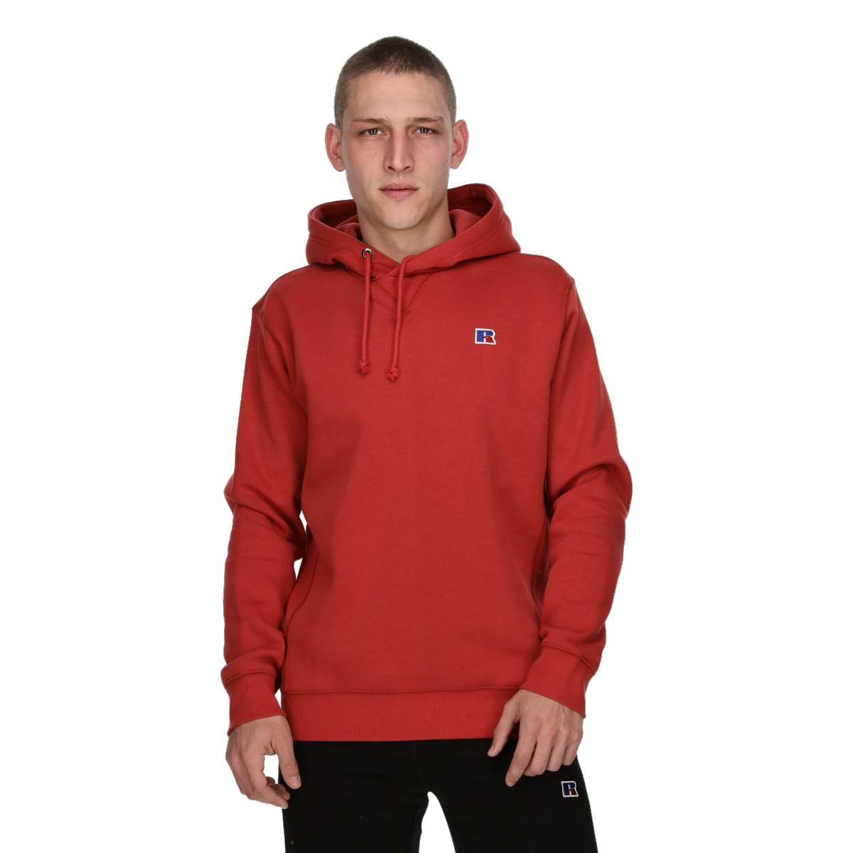 Mikina Russell Athletic Russell Athletic Pull Over Hoodie Červená | E3-612-2-448, 0