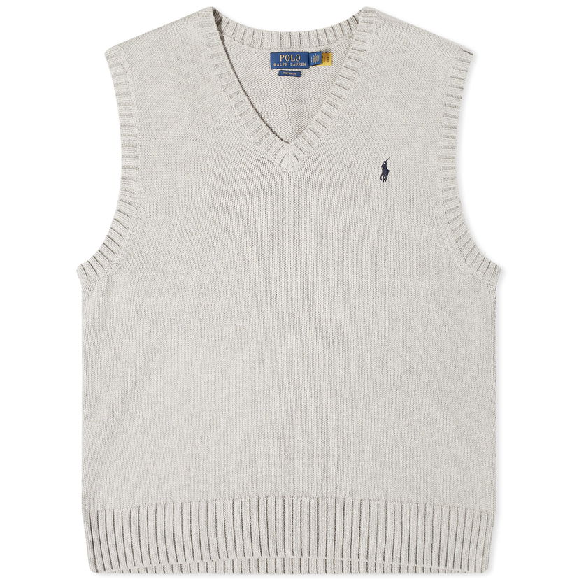 Sveter Polo by Ralph Lauren Knit Vest "Andover Heather" Šedá | 710A33366002