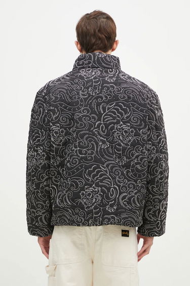 Prešívaná bunda KENZO Black Tiger Print Down Jacket Čierna | FE65OU1439NN.99, 1