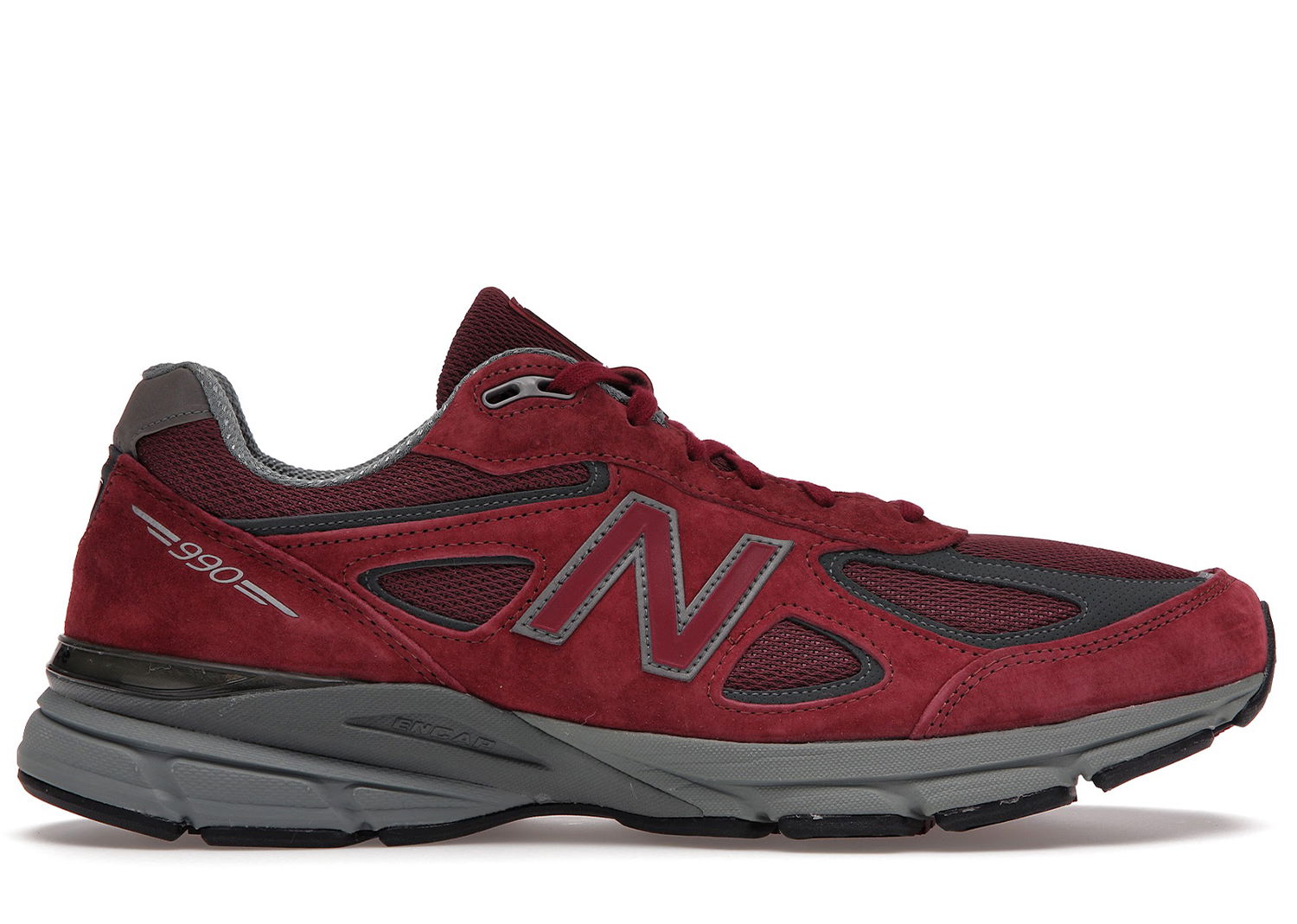Tenisky a topánky New Balance 990v4 Made in USA "Burgundy" Vínová | M990BU4, 0
