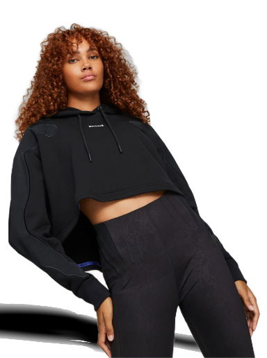 Mikina Puma x KOCHÉ Cropped Hoodie Čierna | 535986_01