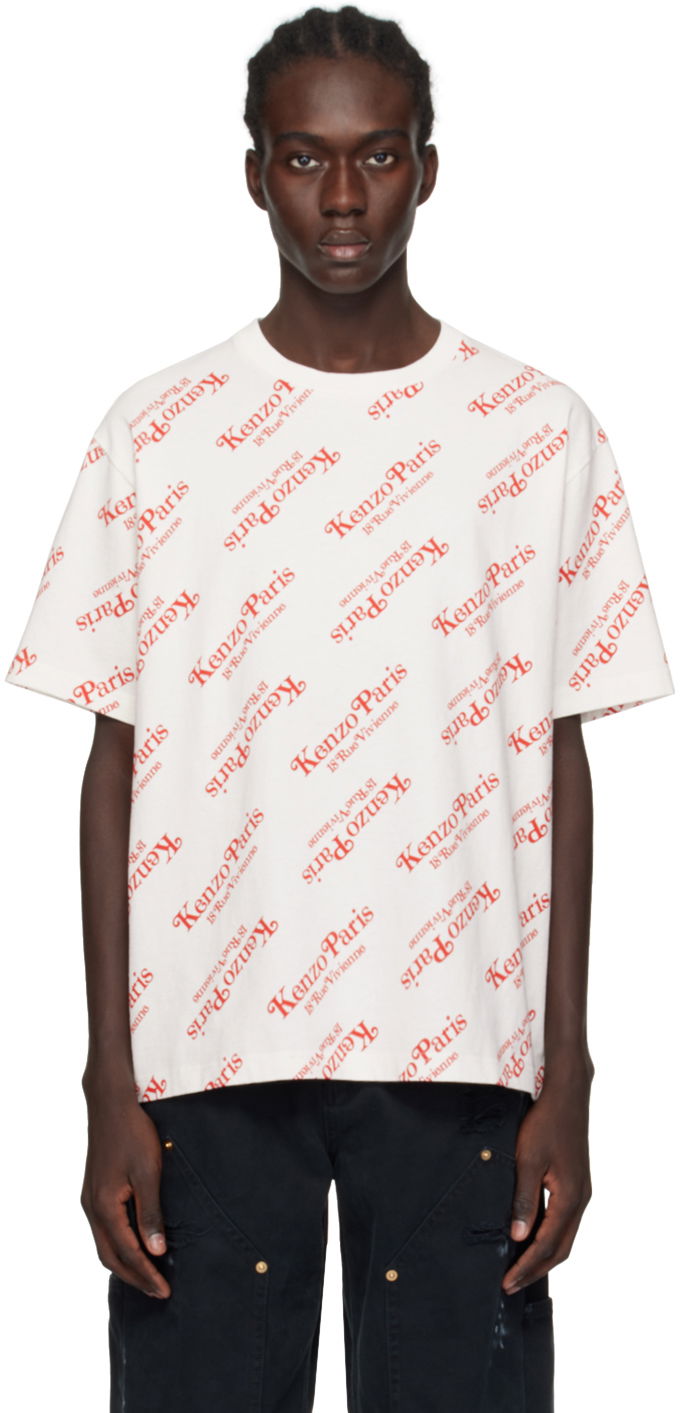 Tričko KENZO Paris VERDY Edition T-shirt "Off-White" Biela | FE58TS0044SY, 0