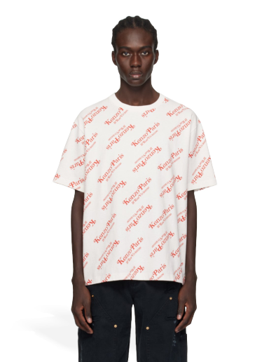 Tričko KENZO Paris VERDY Edition T-shirt "Off-White" Biela | FE58TS0044SY