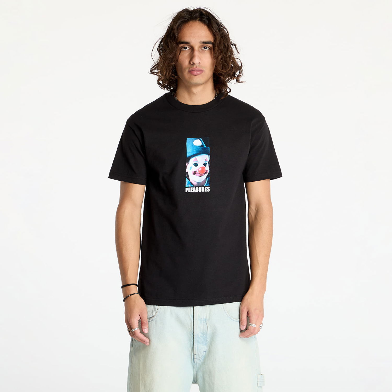 Tričko Pleasures Clown T-Shirt Black Čierna | P24F063 BLACK, 0