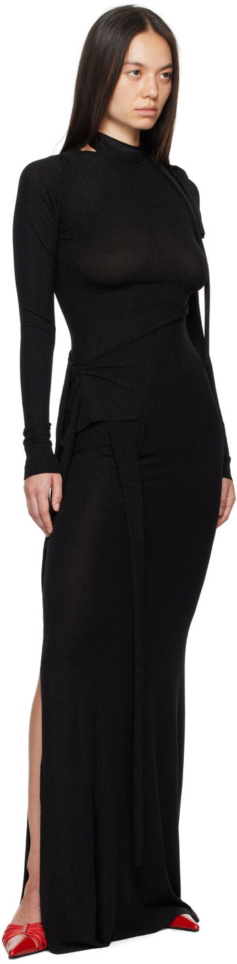 Šaty Ottolinger Ottolinger Deconstructed Maxi Dress Čierna | 1040301921, 3