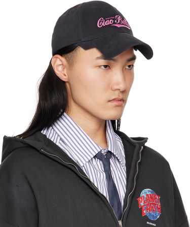 Mikina Balenciaga Balenciaga 'Ciao Bello' Cap Čierna | 808871410B21172, 1