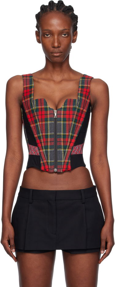 Crop Top Vivienne Westwood Vivienne Westwood Juliet Plaid Corset Top Rôznofarebný | 1503004D-W0176-, 0