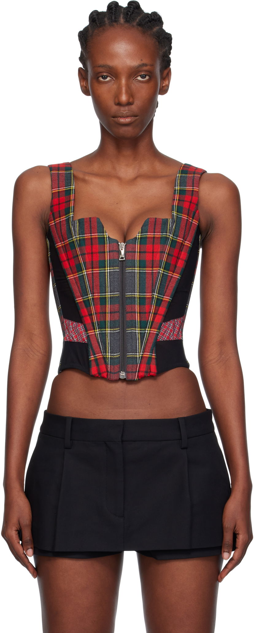 Crop Top Vivienne Westwood Vivienne Westwood Juliet Plaid Corset Top Rôznofarebný | 1503004D-W0176-