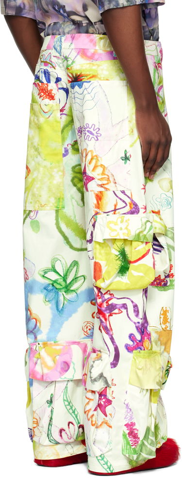 Cargo nohavice Collina Strada Collina Strada Garden Print Cargo Pants Rôznofarebný | XX6407, 2