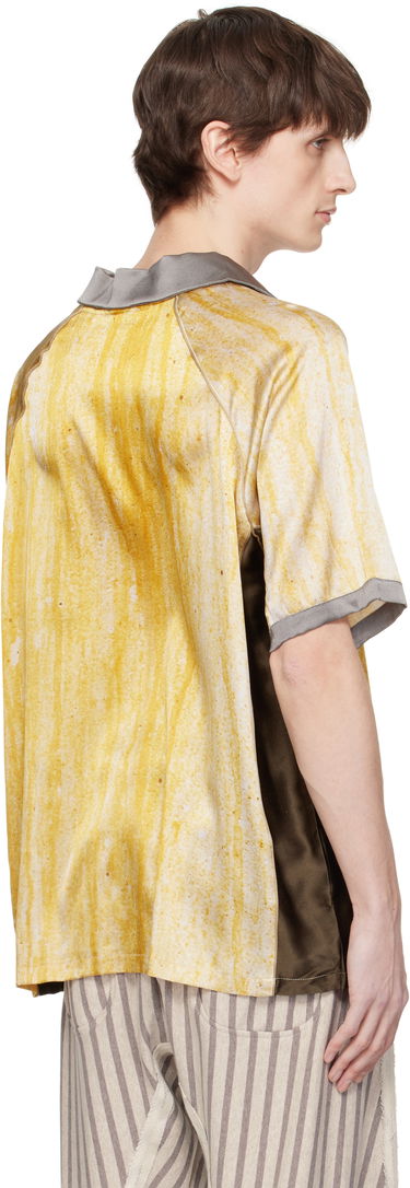 Dres Serapis Serapis Drips Silk Football Polo Žltá | SS25_FT_3S, 2