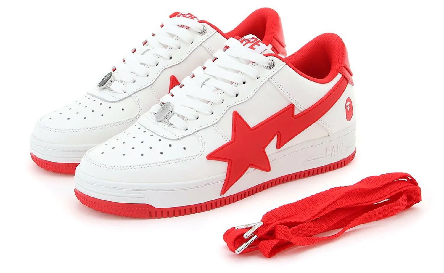 Bape Sta OS #2 White/Red