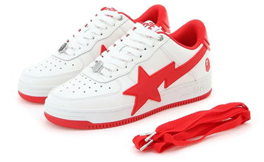 Tenisky a topánky BAPE Bape Sta OS #2 White/Red Biela | 1K20-191-314-RED, 5