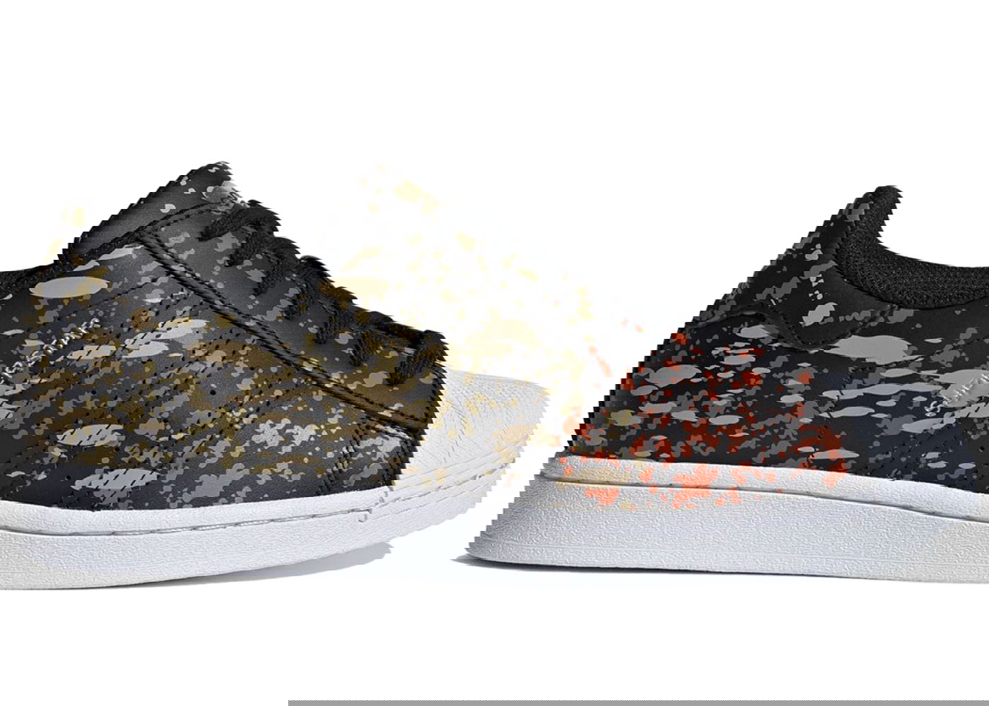 Tenisky a topánky adidas Originals Superstar Splashes, Splatter and Drips Black Čierna | FX5538, 0