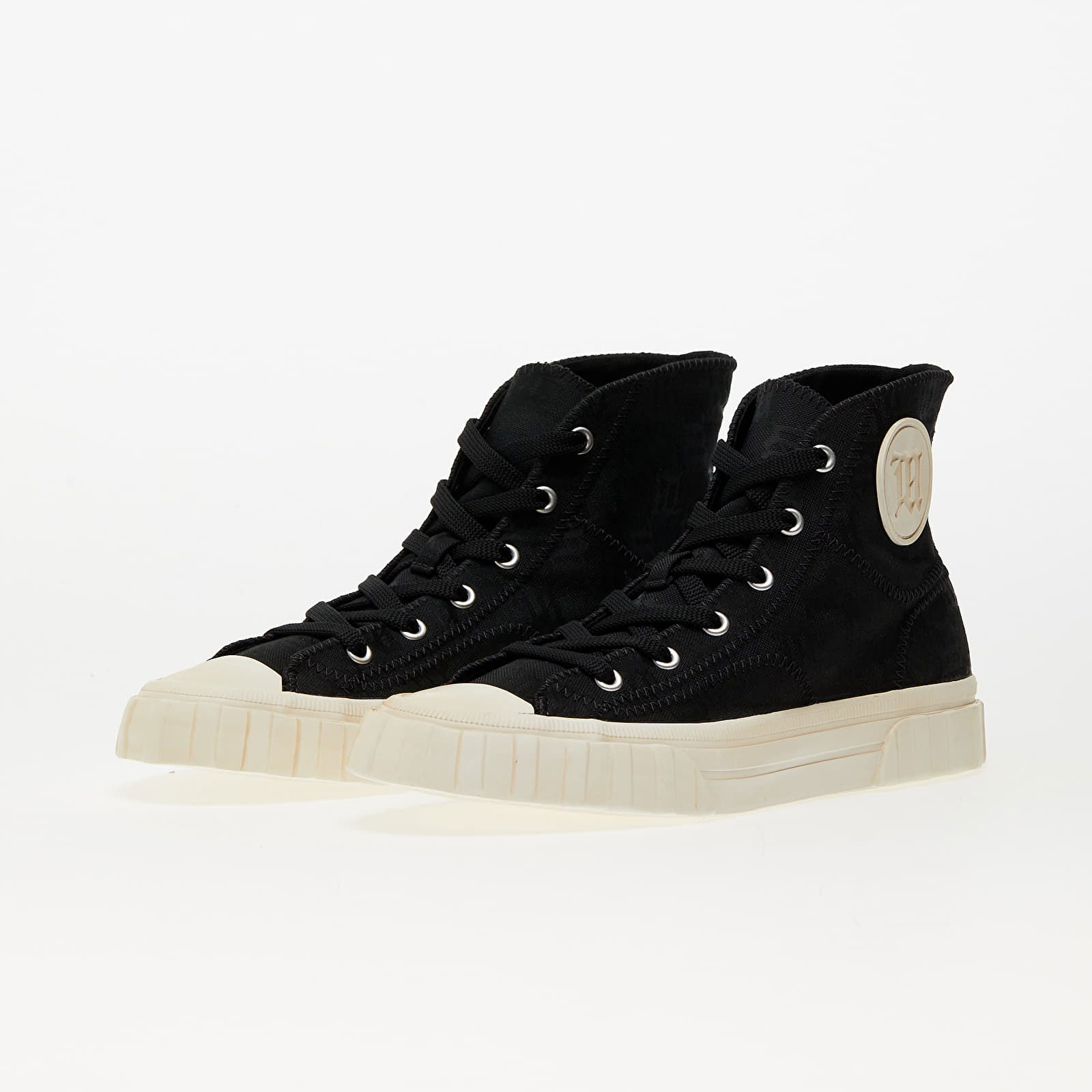 Army Sneaker High Monogram Black