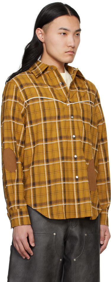 Košeľa Andersson Bell Andersson Bell Noah Patch Check Shirt Červená | atb1238m, 4