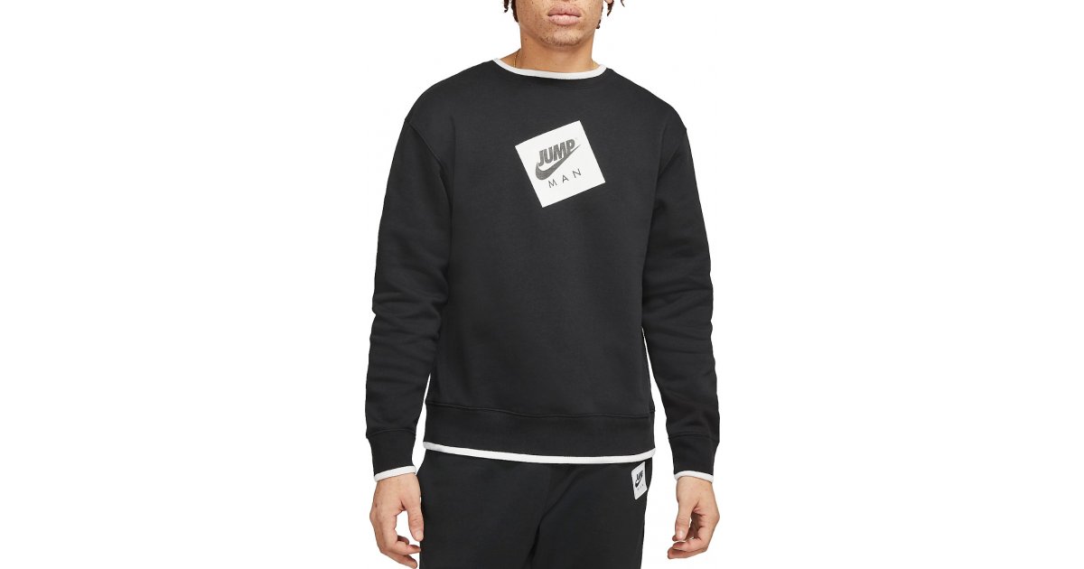 Mikina Jordan Jumpman Classics Fleece Crewneck Čierna | cv2370-010, 1