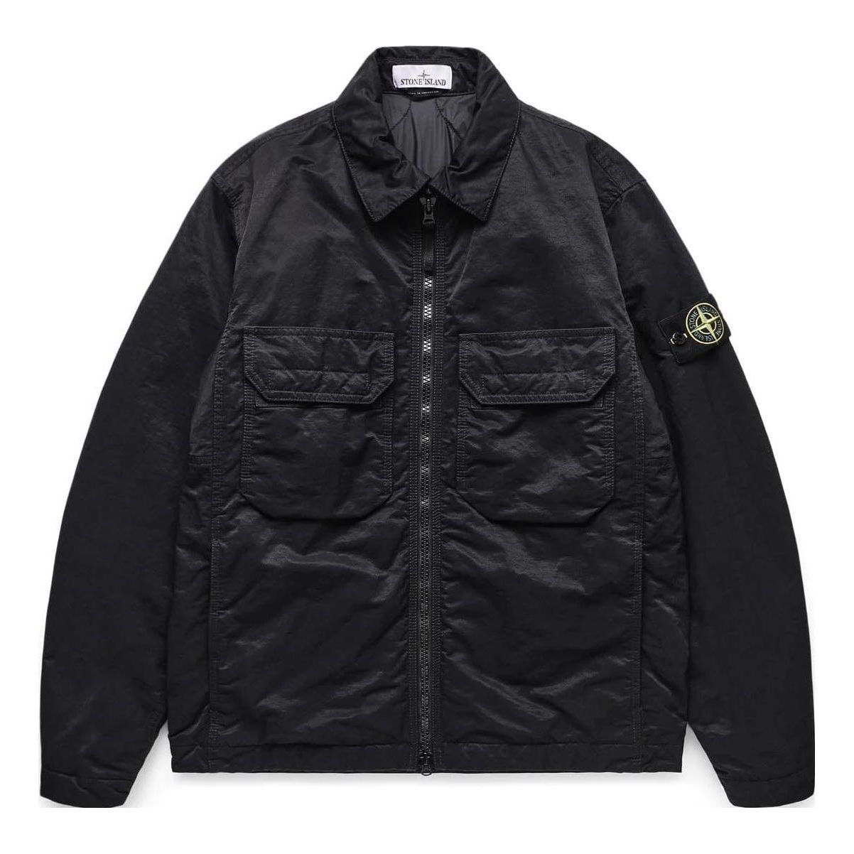 Bunda Stone Island Lightweight Overshirt Čierna | 7915Q0721-V0029, 0
