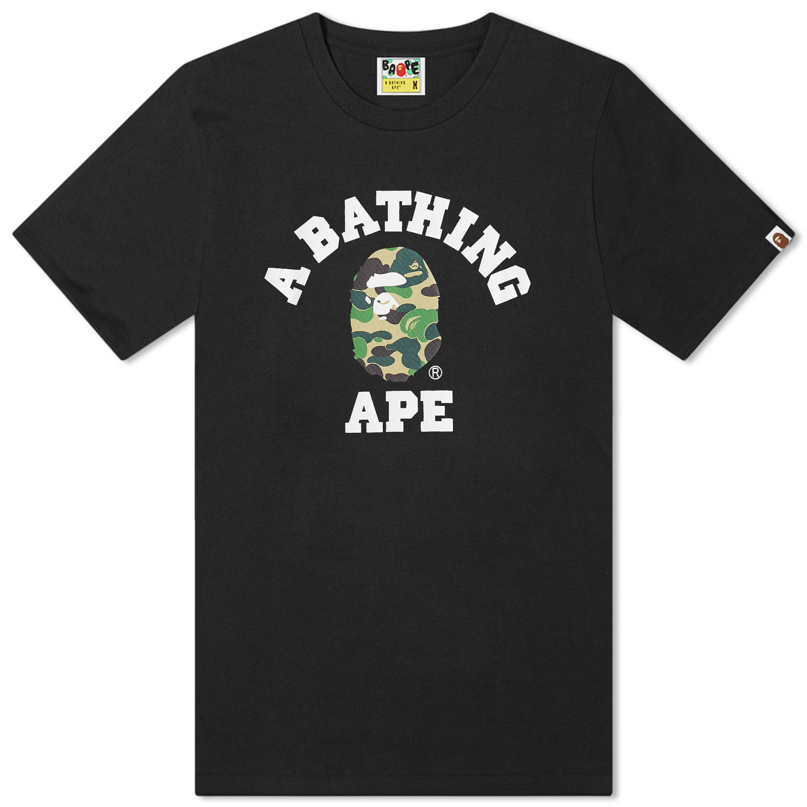 ABC Camo College T-Shirt Black/Green