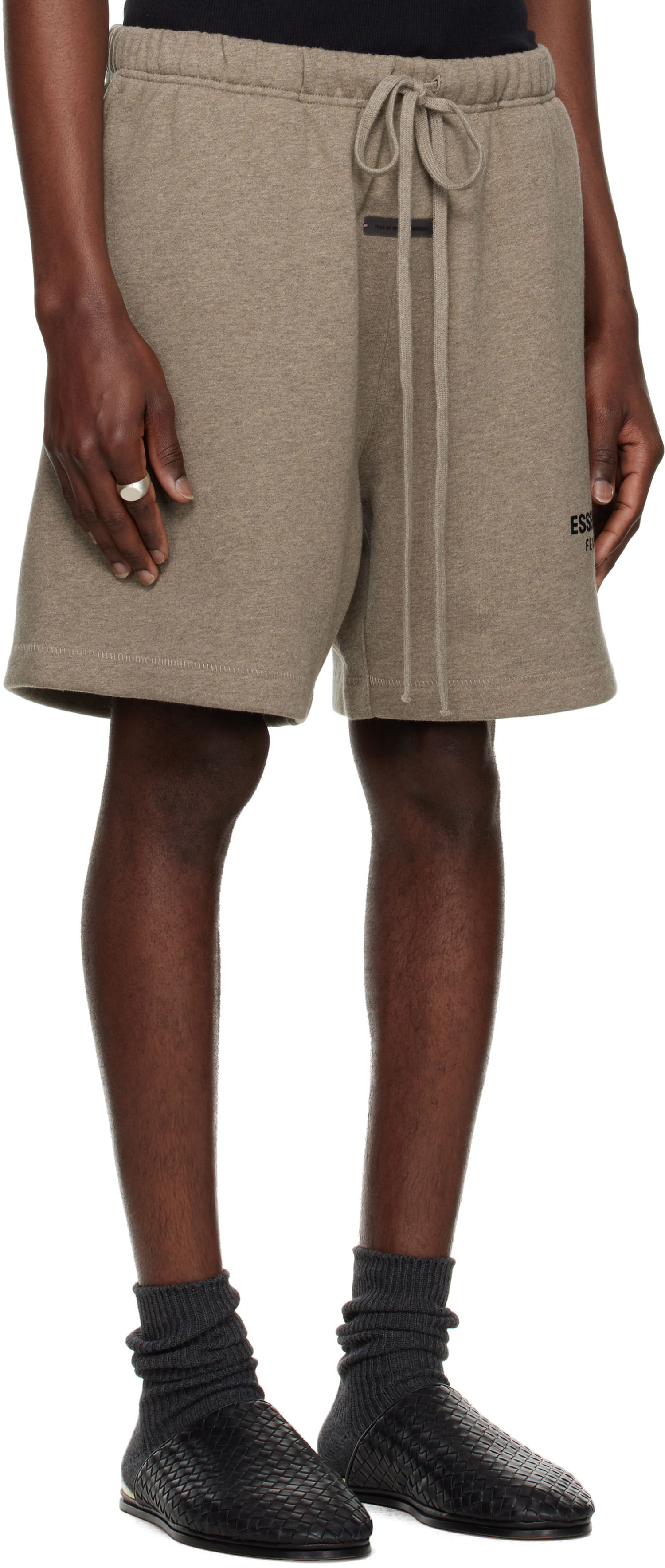 Šortky Fear of God Fear of God ESSENTIALS Classic Sweat Shorts Šedá | 160AS252001F, 1