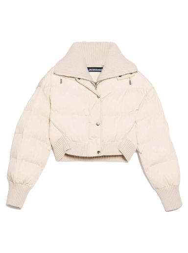 Bunda Jacquemus La Doudoune Caraco Jacket Béžová | 233CO042-1320-110