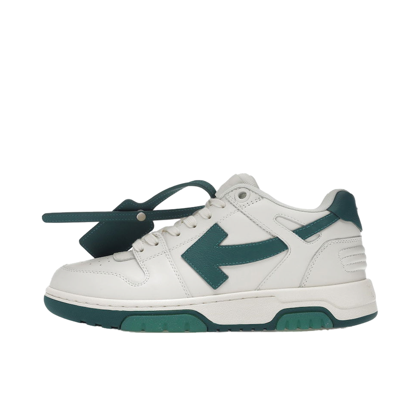 Tenisky a topánky Off-White Out Of Office OOO Low Tops White Green (FW22) Biela | OMIA189F22LEA0010155